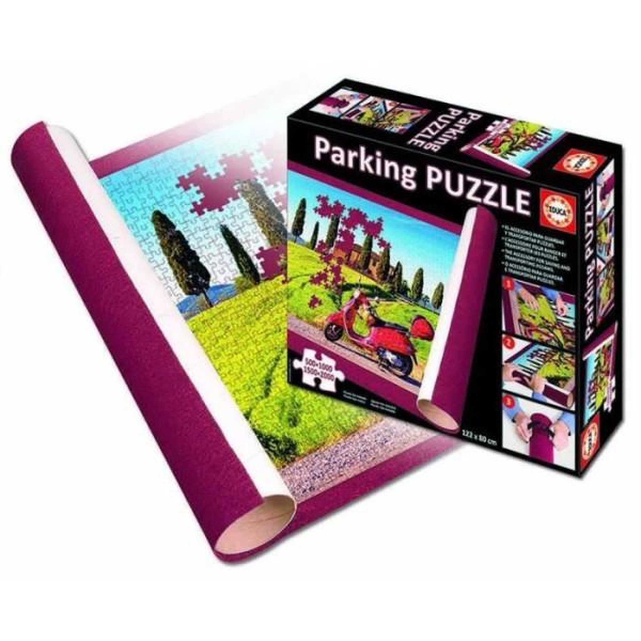 Voir la diapositive 1 : EDUCA Tapis pour puzzle - educa - new educa parking puzzle