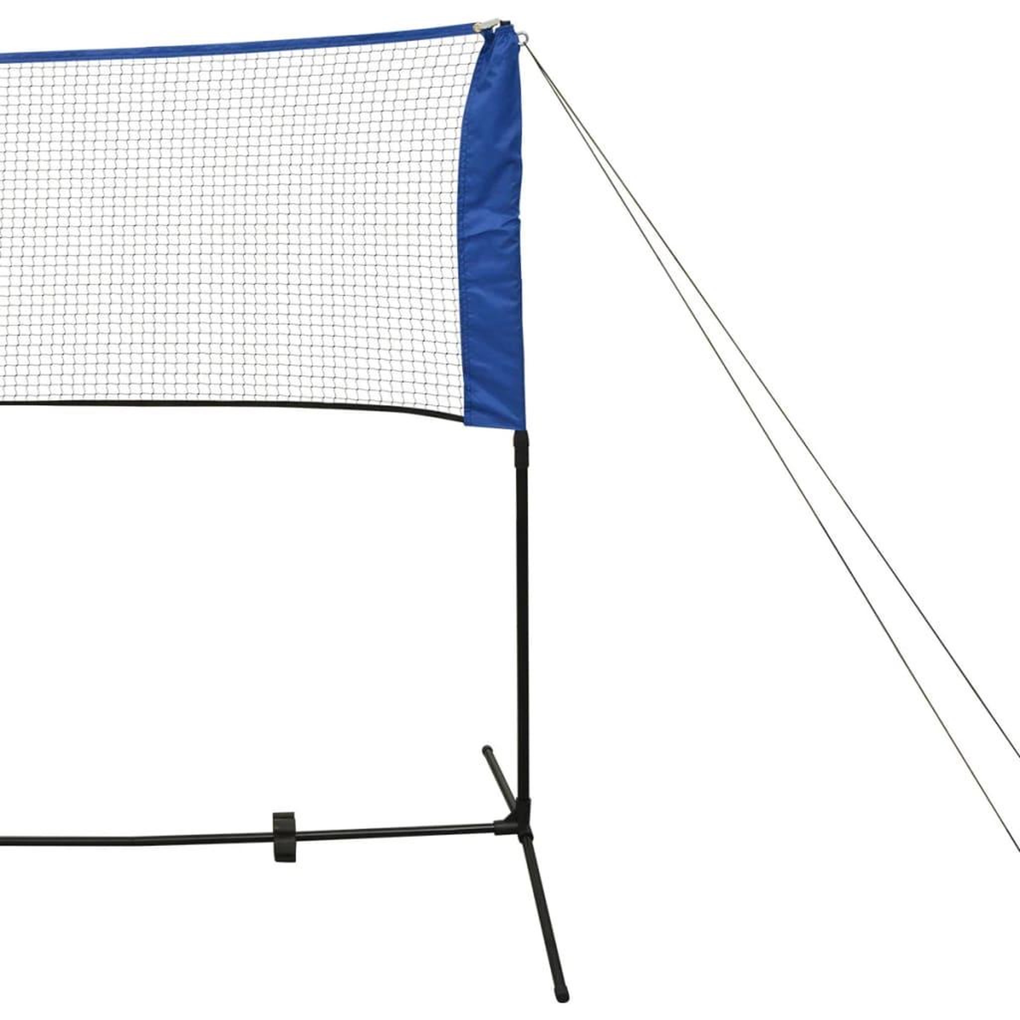 Voir la diapositive 4 : VIDAXL Filet de badminton avec volants 600 x 155 cm