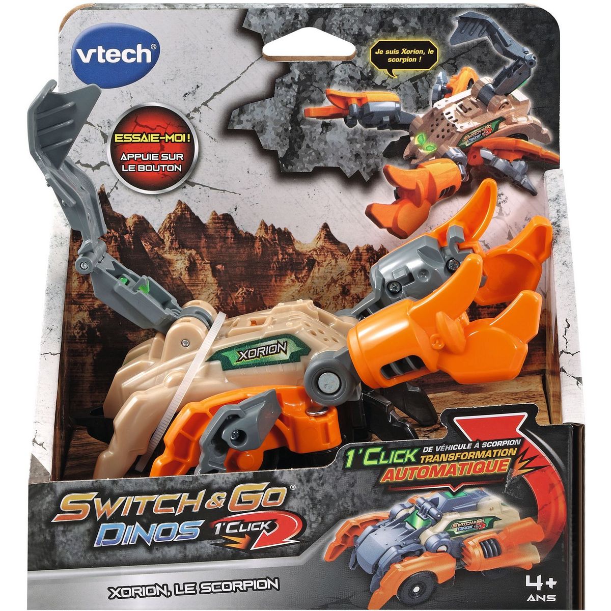 VTECH Petits Switch and Go Dinos 1'Click