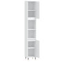 Voir la diapositive 6 : VIDAXL Armoire de salle de bain blanc 30x30x190 cm bois d ingénierie