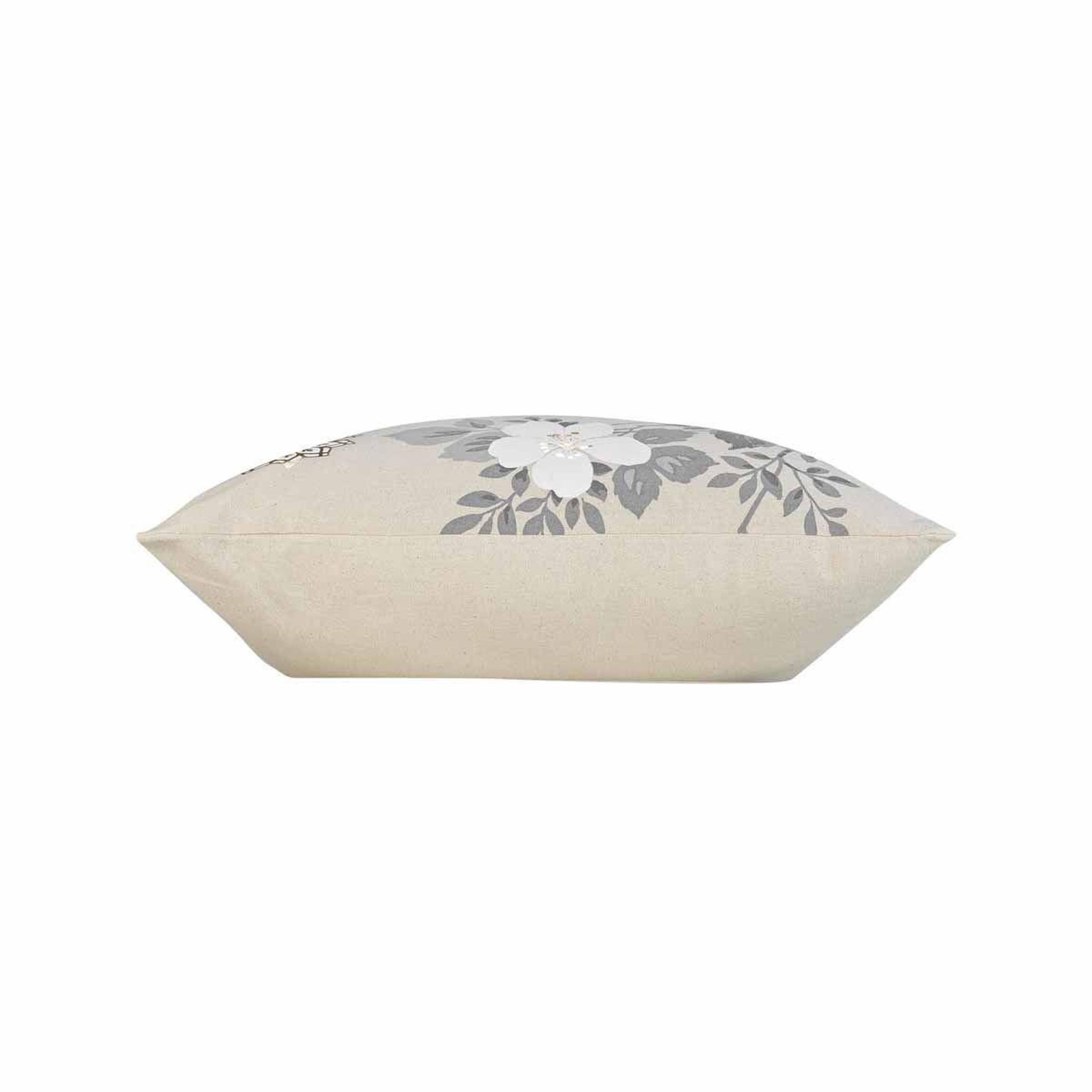 Voir la diapositive 2 : Douceur d'Intérieur Coussin déco imprimé  daya  45x45cm beige & or