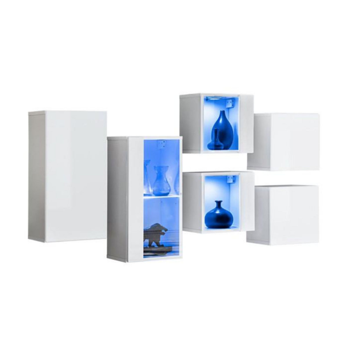 Paris Prix Meuble de Rangement  Switch IV  320cm Blanc