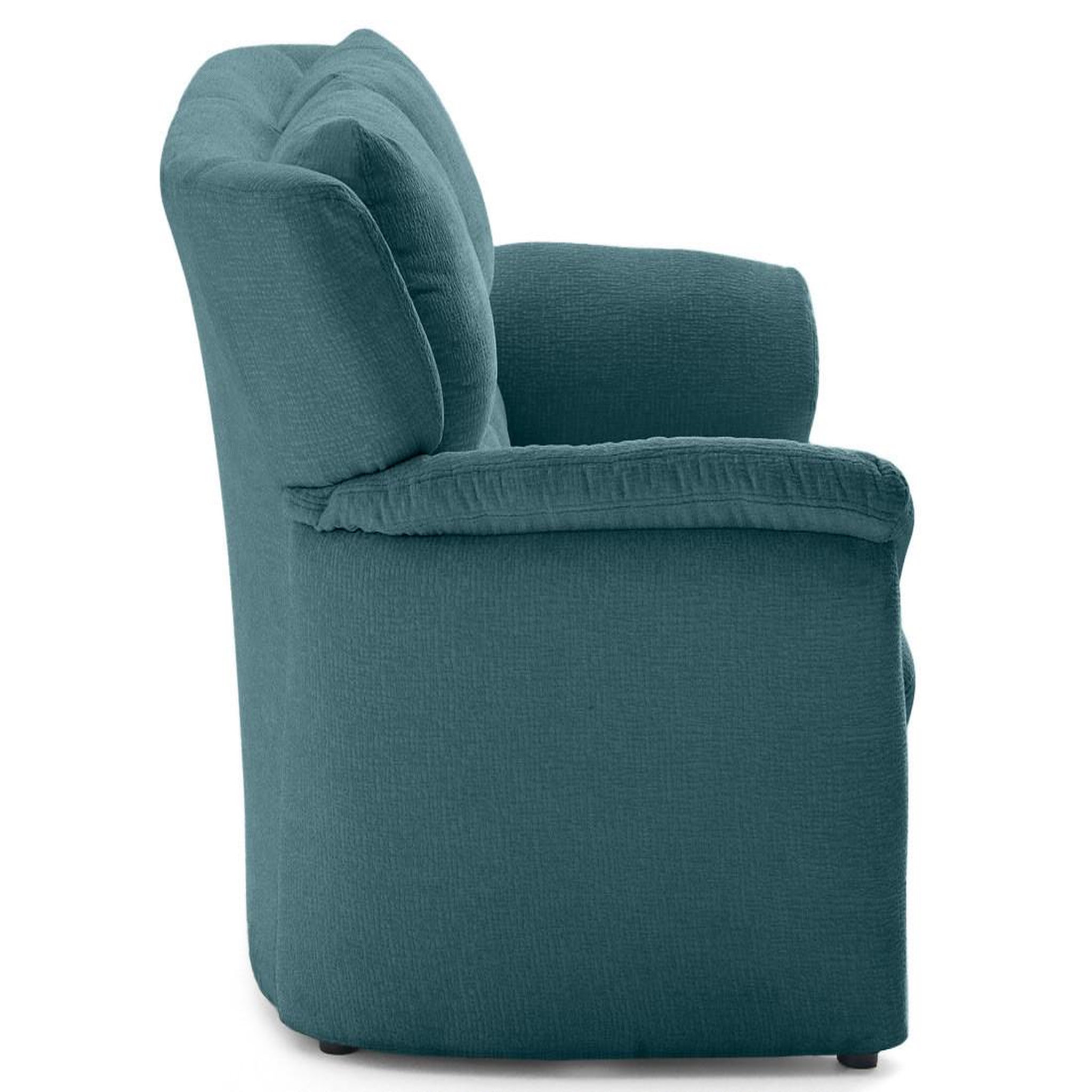 Voir la diapositive 5 : LISA DESIGN Bastille - canapé droit 2 places en tissu velours relief