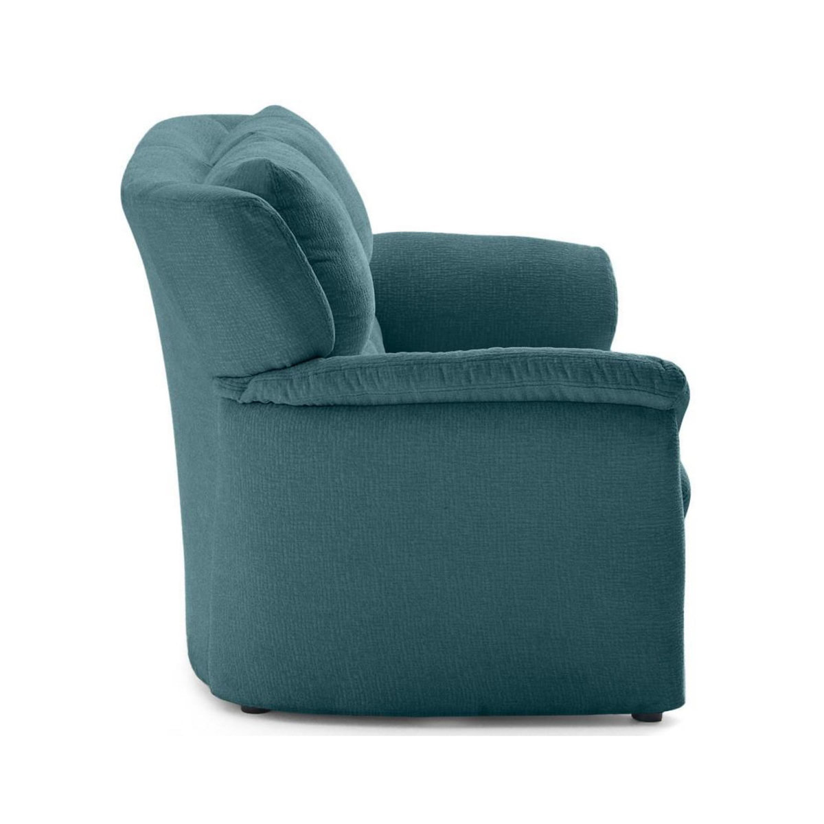 LISA DESIGN Bastille - canapé droit 2 places en tissu velours relief