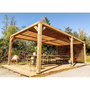 Voir la diapositive 3 : Hisense Pergola 20.93m² bois traité - tho3562vt