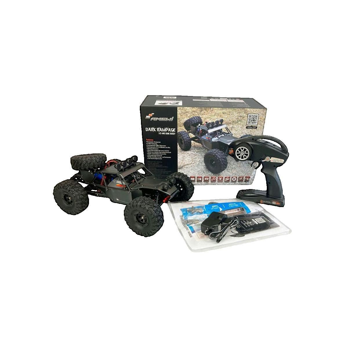 Amewi Buggy Amewi Dark Rampage 1:12 Radiocommandé électrique 4WD