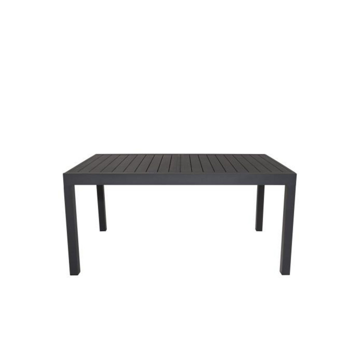 Paris Prix Table de Jardin Extensible  Marbella  160-240cm Noir