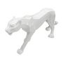 Voir la diapositive 5 : Paris Prix Statuette Déco en Résine  Panthère  70cm Blanc