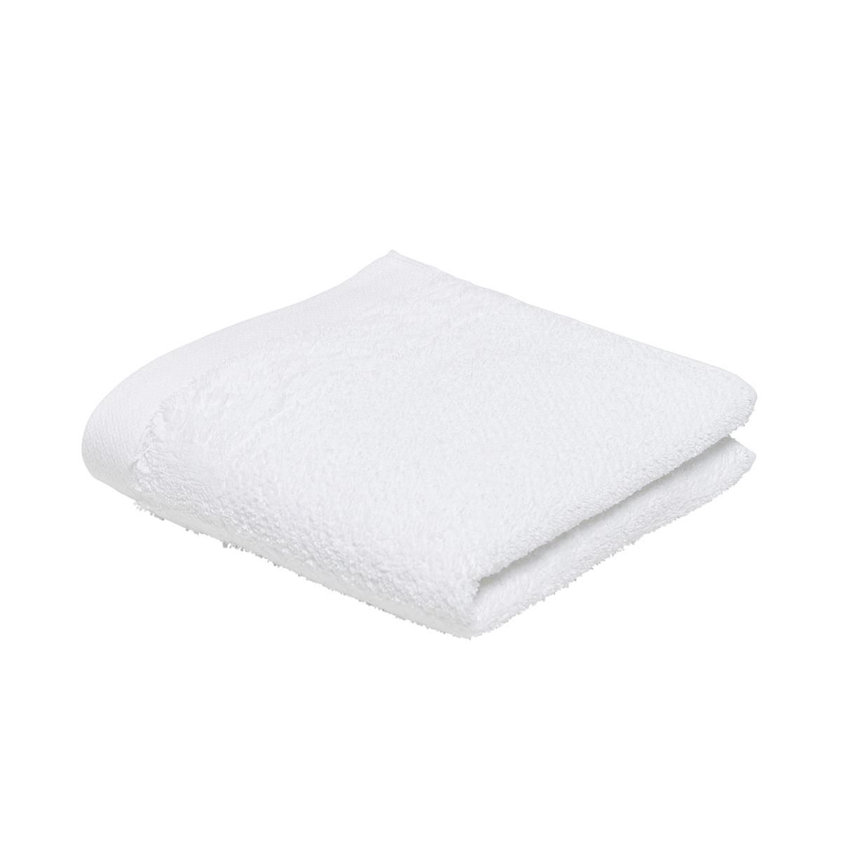 TODAY Serviette de toilette unie en  Coton bio 450 G/M²