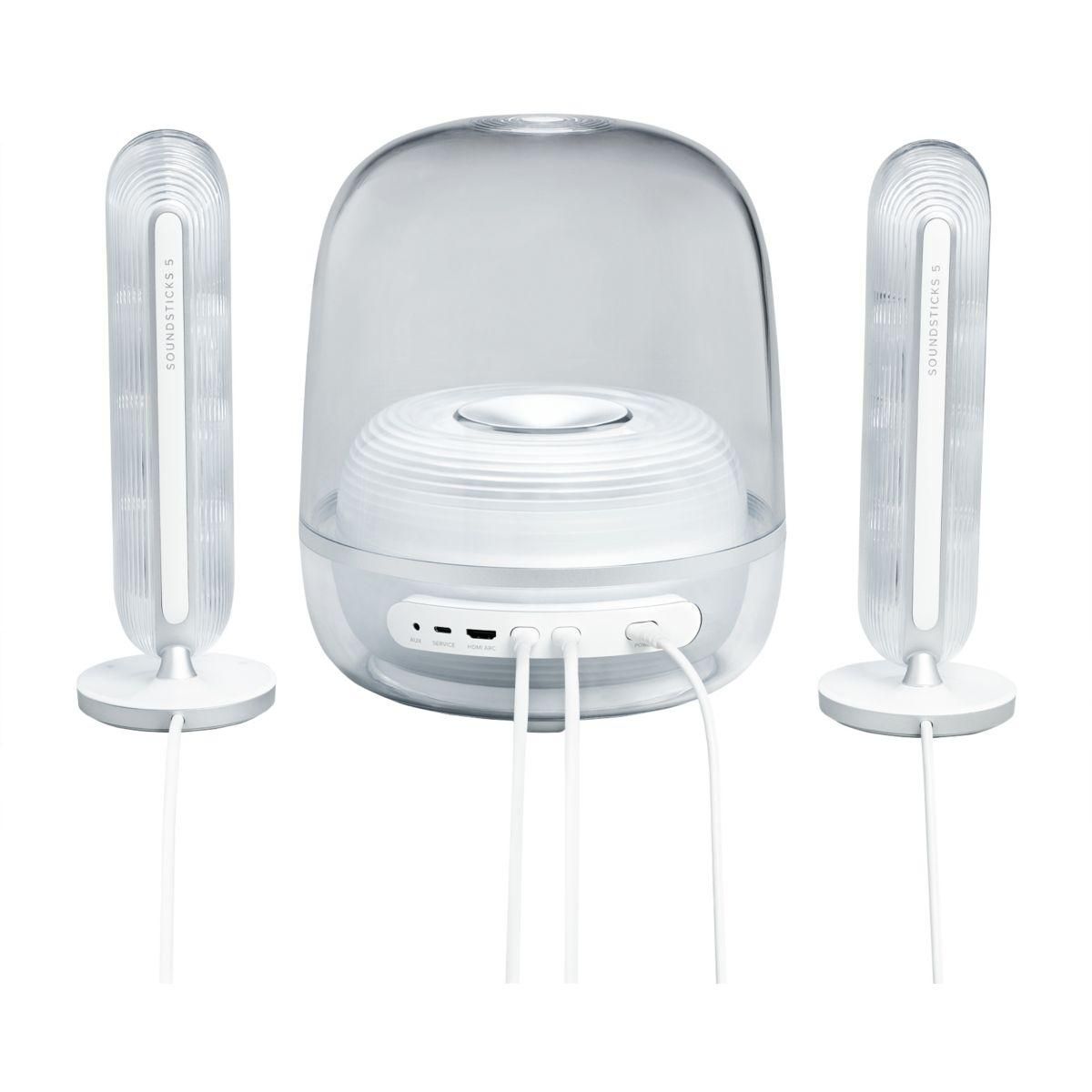 Harman Kardon Enceinte résidentielle SoundStick 5 Blanc