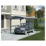Voir la diapositive 1 : Canopia by PALRAM Carport Aluminium - Anthracite - 13,4m² - ATLAS 5000