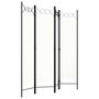 Voir la diapositive 2 : VIDAXL Cloison de separation 4 panneaux blanc 160x180 cm