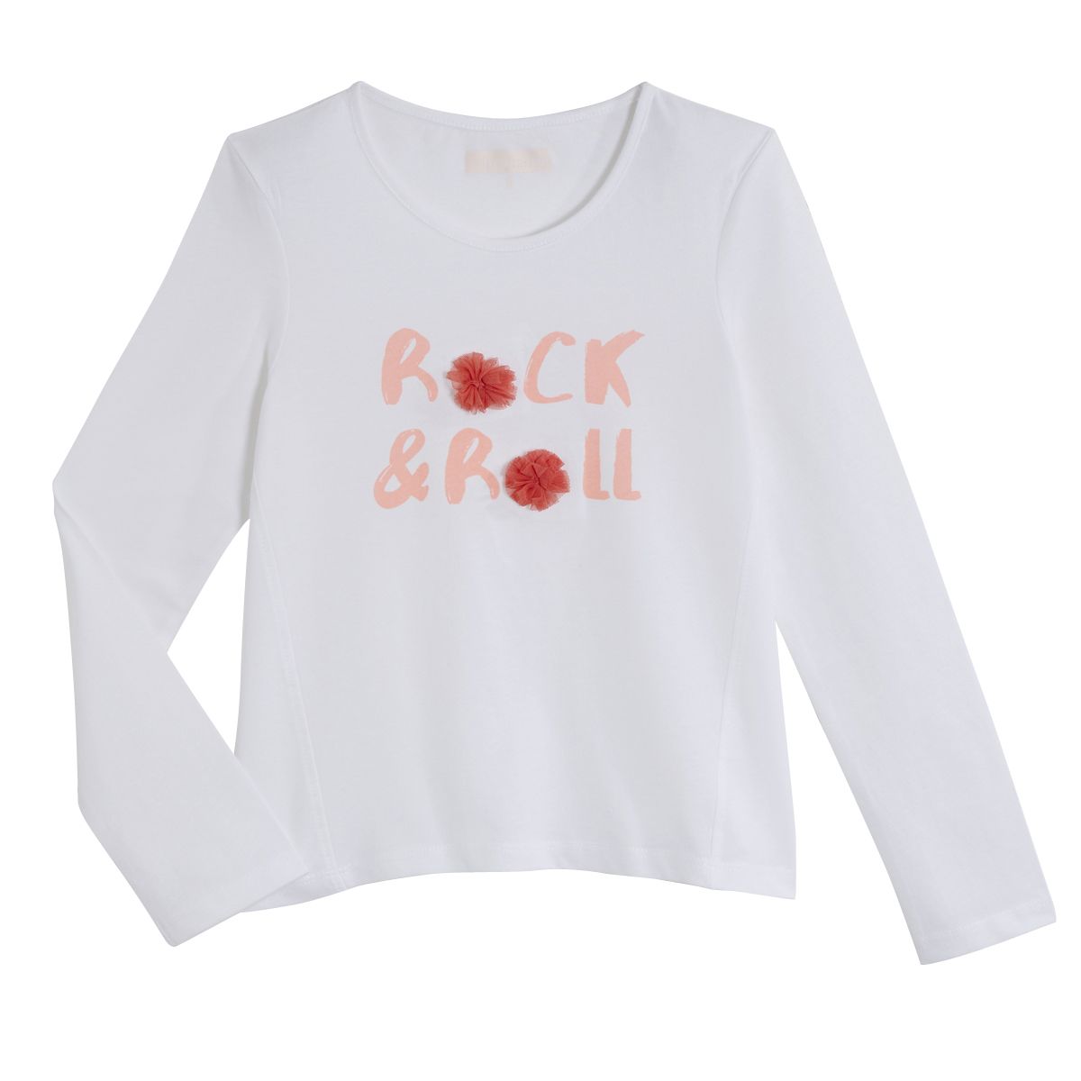 IN EXTENSO T-shirt manches longues rayé fille - SAGE