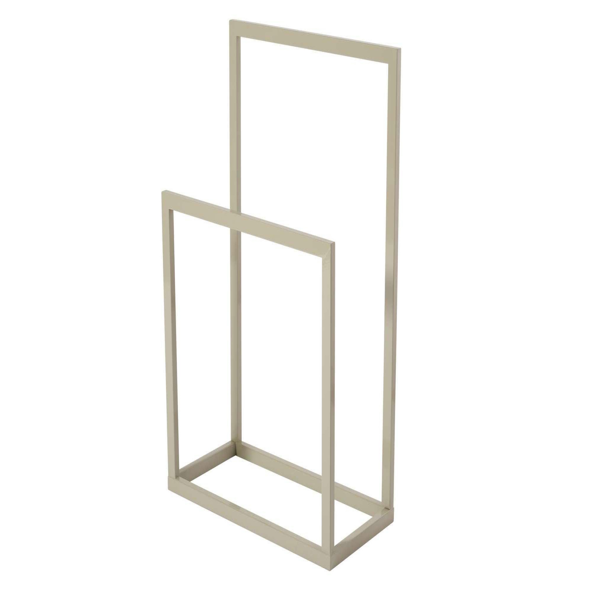 Habitat et Jardin Porte-serviettes en métal  gediz  - 25 x 60 x 90 cm - taupe