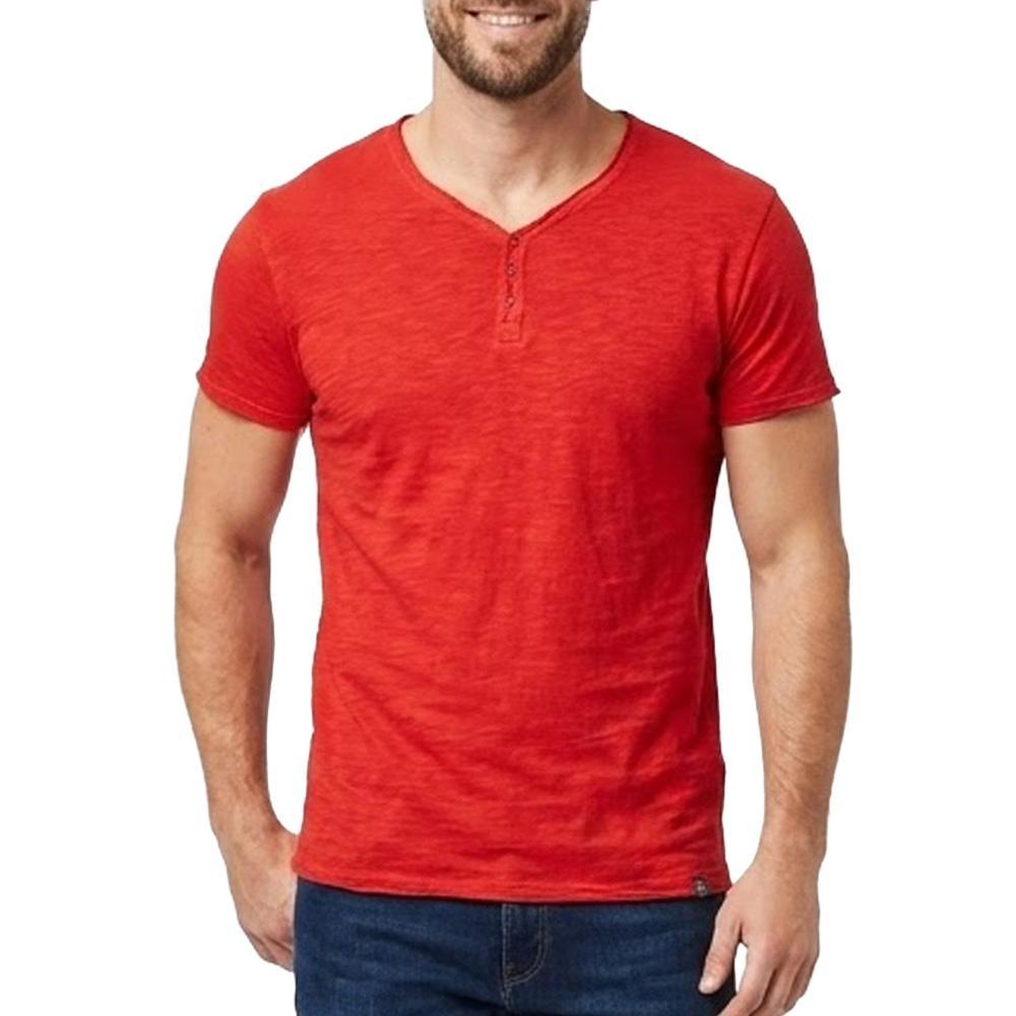 Voir la diapositive 1 : PANAME BROTHERS T-shirt Rouge Homme Paname Brothers TAZIO