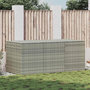 Voir la diapositive 1 : VIDAXL Boîte de rangement de jardin resine tressee 180x90x70 cm gris