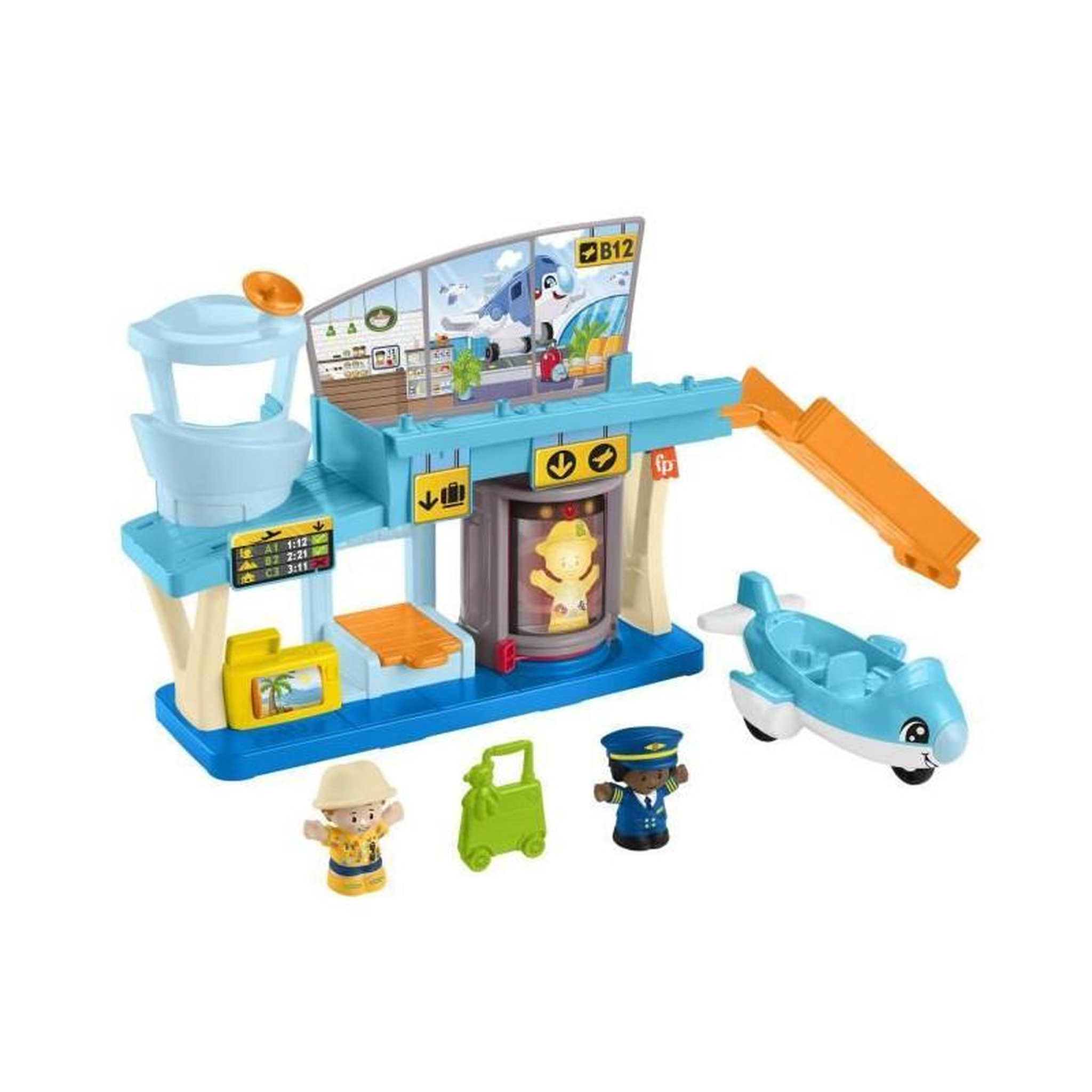 Voir la diapositive 5 : FISHER PRICE L AEROPORT DES LITTLE PEOPLE - FISHER-PRICE - HTJ26