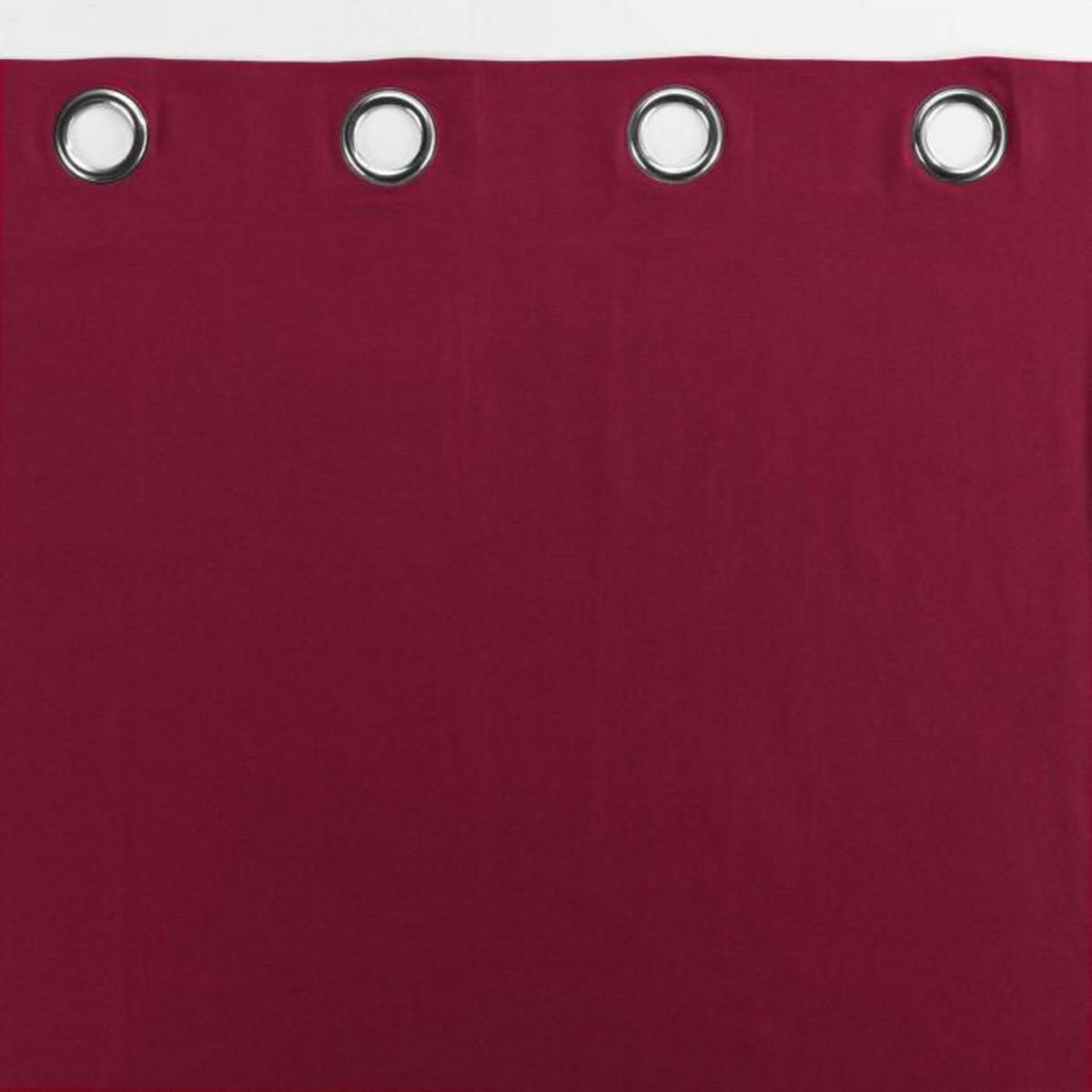 Paris Prix Rideau à Oeillets  Panama  140x240cm Bordeaux