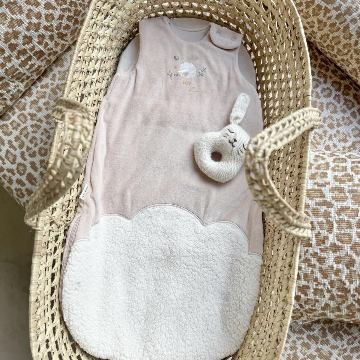 Petit Béguin Gigoteuse d'hiver en velours Câlins