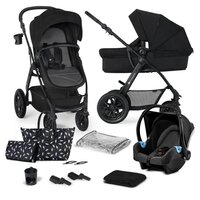 Kinderkraft Poussette 3 en 1 JULI, Landau Bébé, Siège Auto et