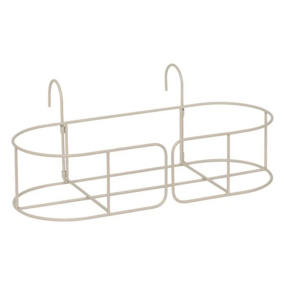 ATMOSPHERA Jardinière en Métal  Aze  47cm Beige Lin