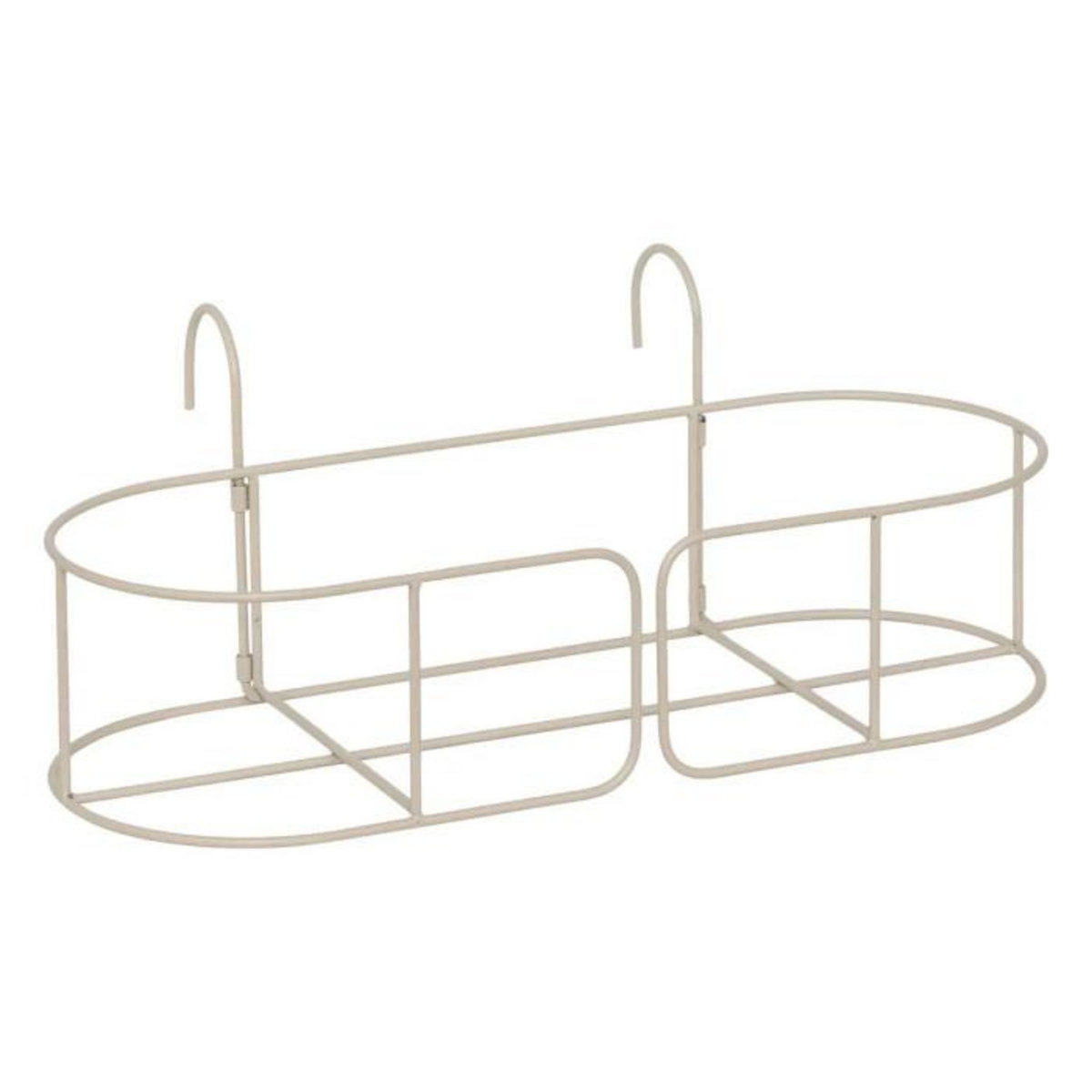 ATMOSPHERA Jardinière en Métal  Aze  47cm Beige Lin