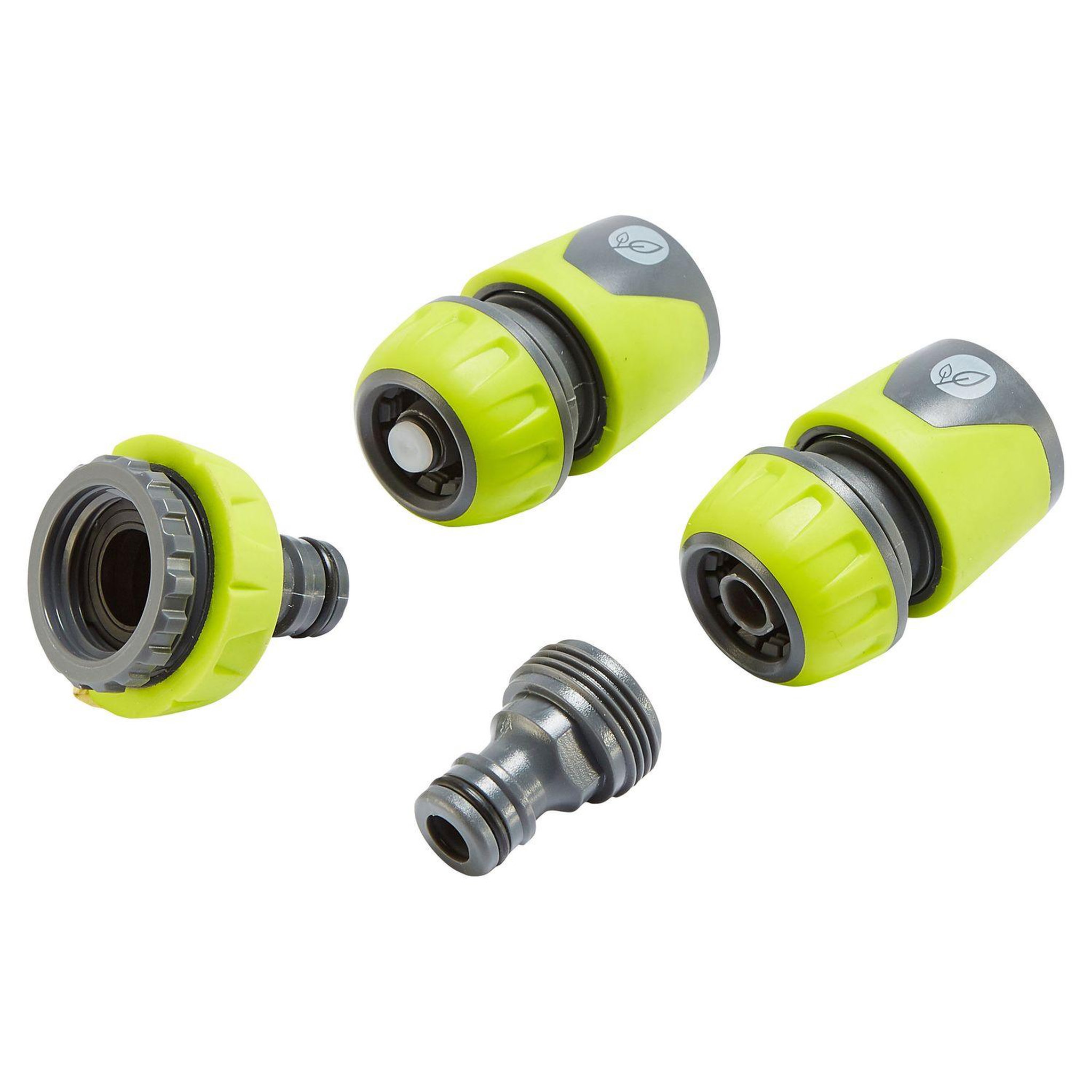 GARDENSTAR Ensemble 4 raccords - D15mm