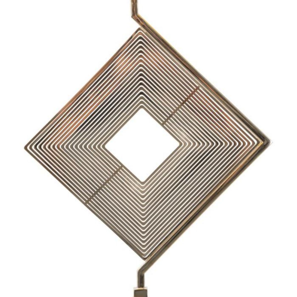 Paris Prix Lampadaire en Métal  Move  161cm Or & Blanc