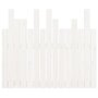 Voir la diapositive 5 : VIDAXL Tete de lit murale Blanc 95,5x3x80 cm Bois massif de pin