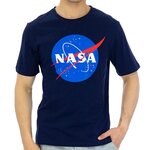 NASA T-shirt Bleu Homme Nasa 08T. Coloris disponibles : Bleu