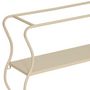 Voir la diapositive 2 : ATMOSPHERA Étagère Murale Design Vague  Judy  58cm Beige