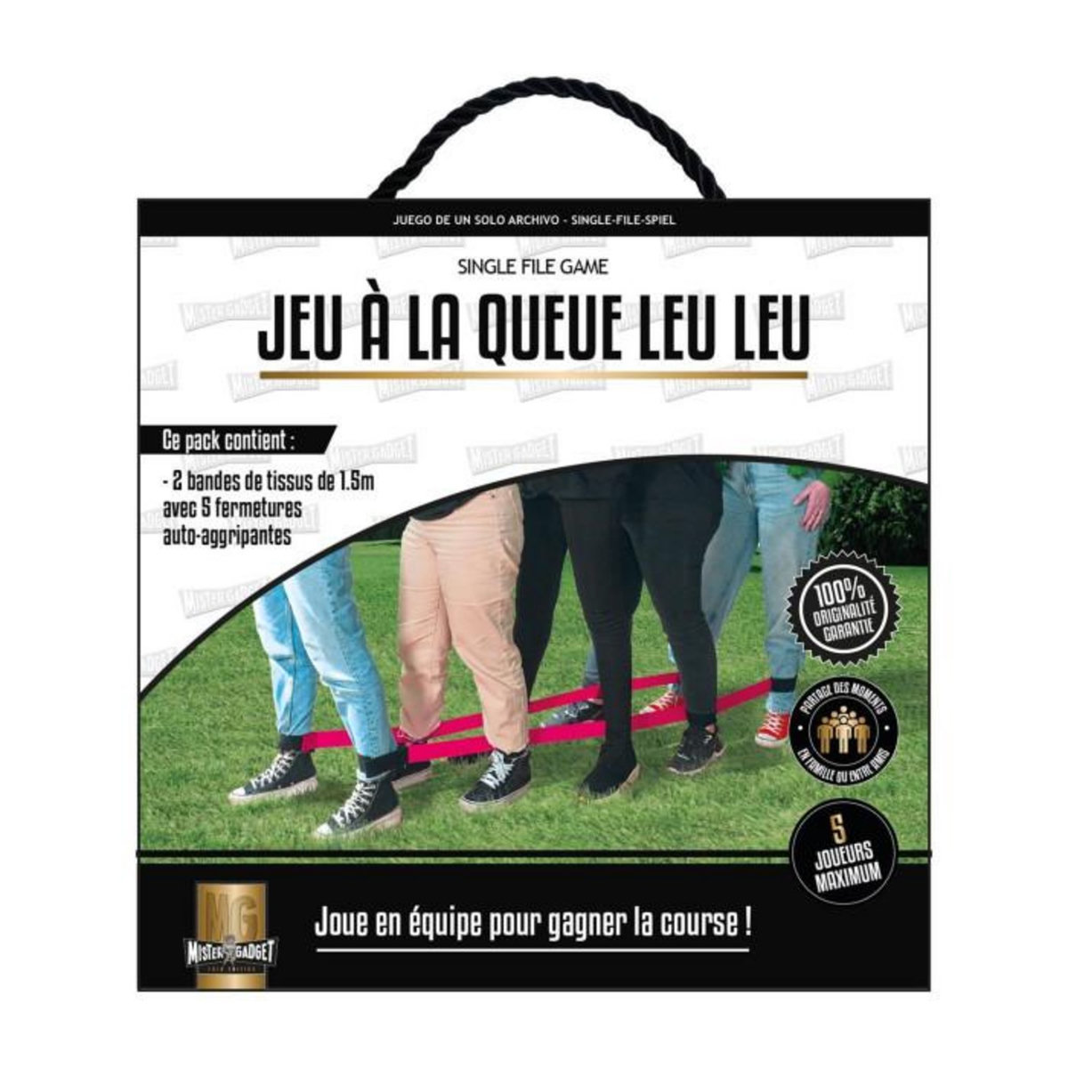 Paris Prix Jeu de la Chenille  5 Personnes  110cm Rouge & Noir