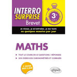 MATHS 3E CYCLE 4 BREVET. TOUT LE COURS EN 63 QUESTIONS/REPONSES ET 200 EXERCICES CHRONOMETRES ET CORRIGES, 2E EDITION REVUE ET CORRIGEE, Bertone Cédric