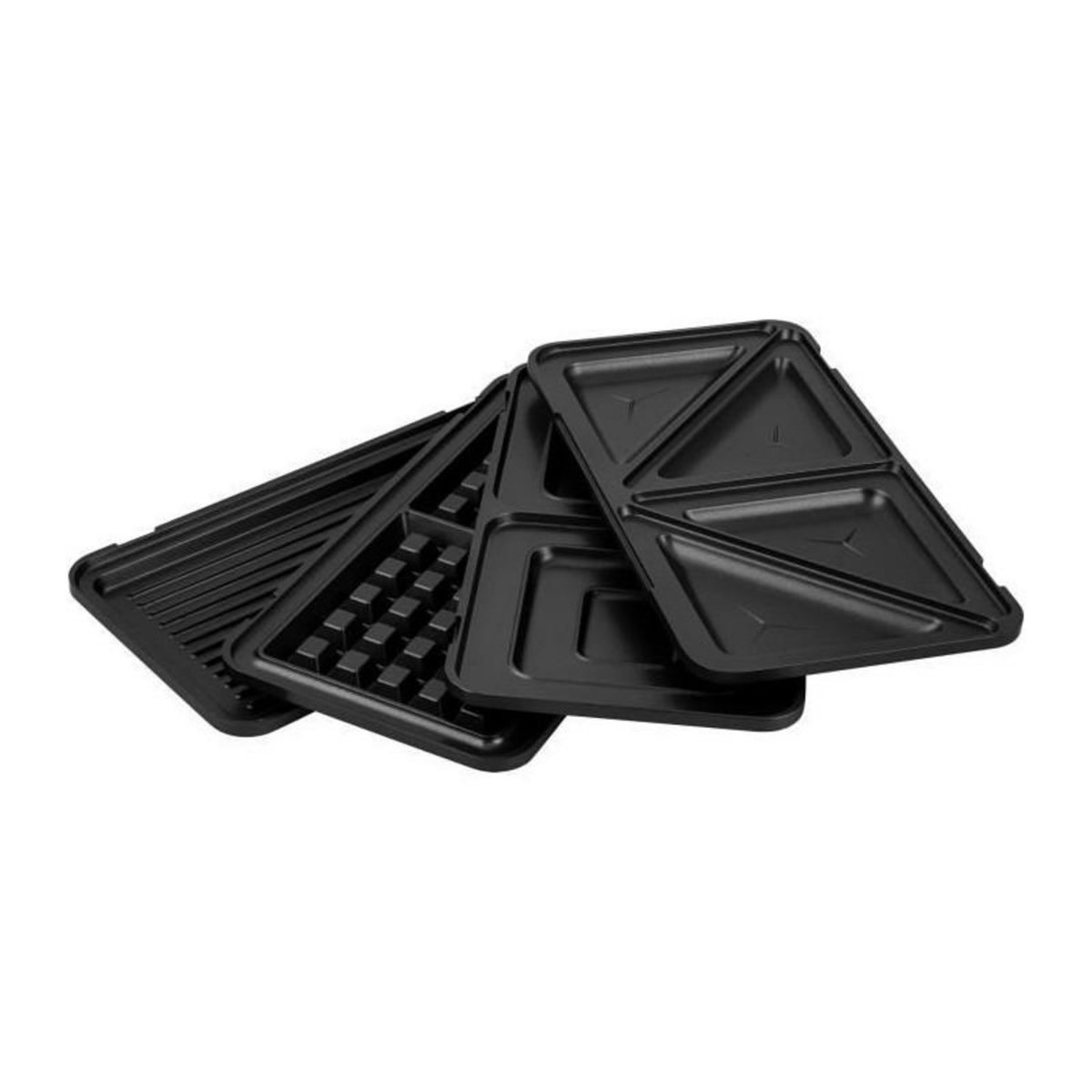 SENCO Appareil a croque-monsieur 4 en 1 - SENCOR - SSM 9940SS - 900 W - 4 plaques - Boîtier CoolTouch - Argent