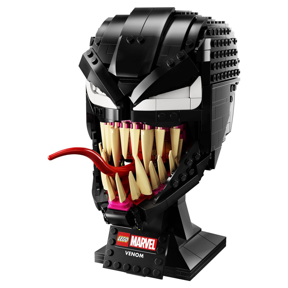 LEGO Marvel 76187 Venom, Kit de Construction, Masque, Casque de Tête, Déco, Adultes, 