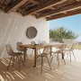 Voir la diapositive 2 : Rendez vous déco Table et chaises de jardin 8 personnes en bois et résine tressée-Tiptur