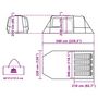 Voir la diapositive 6 : VIDAXL Tente de camping tunnel 4 personnes bleu impermeable
