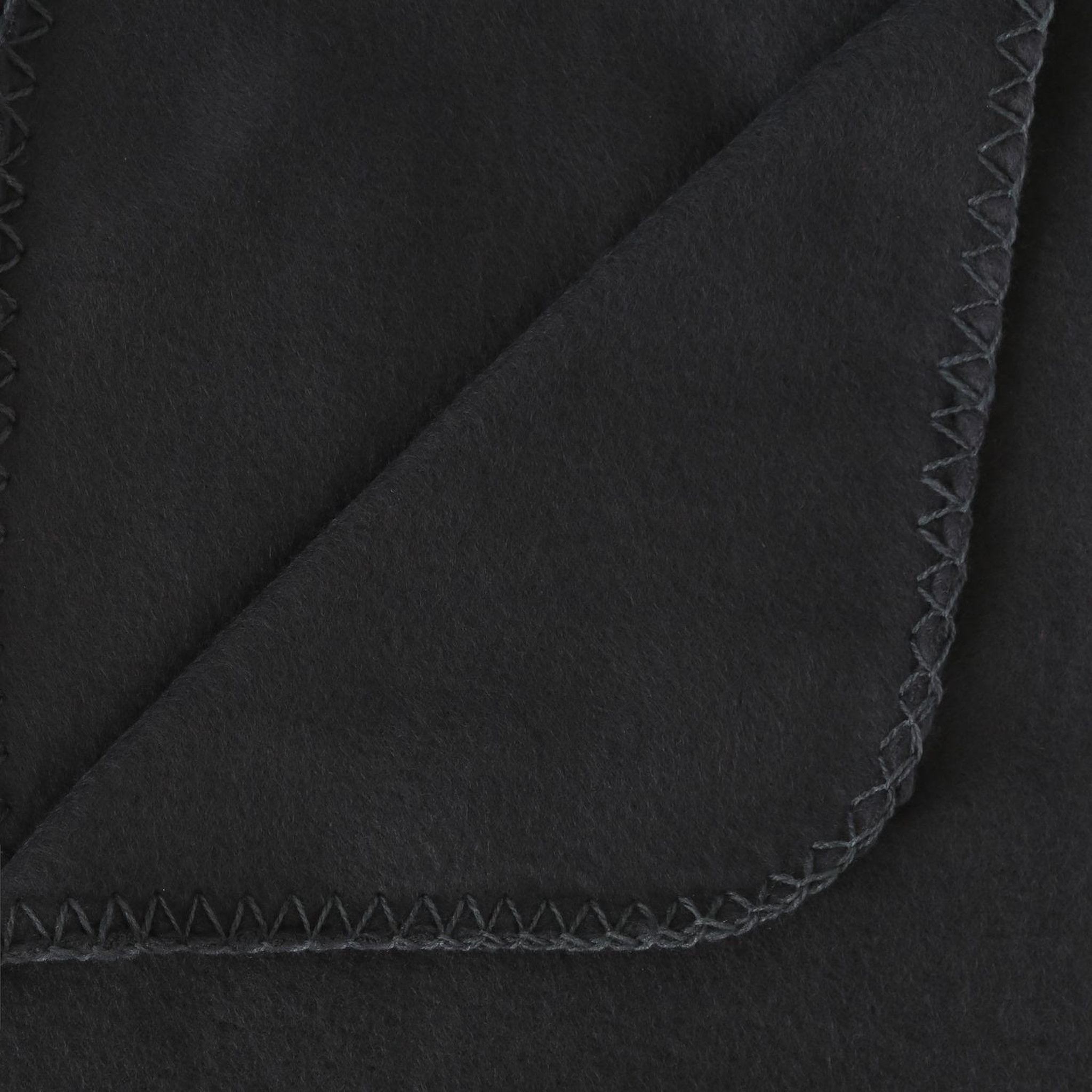 Voir la diapositive 2 : ATMOSPHERA Plaid polaire - 125 x 150 cm - gris anthracite