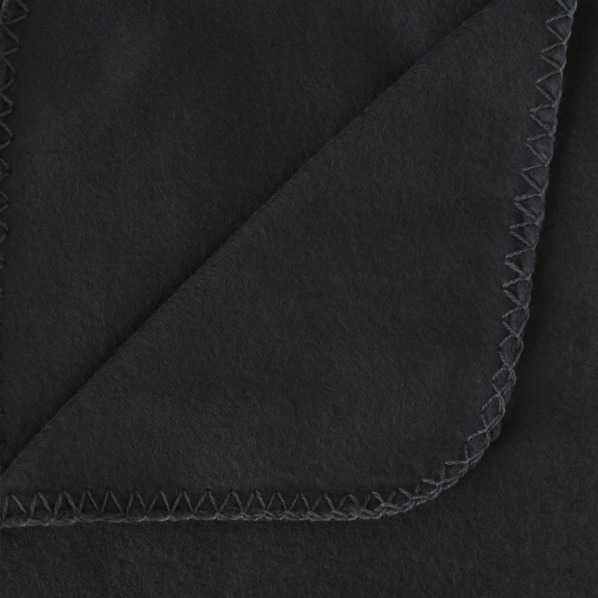 ATMOSPHERA Plaid polaire - 125 x 150 cm - Gris anthracite