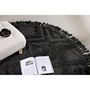 Voir la diapositive 4 : Paris Prix Tapis Rond Design  Hilma  200cm Gris Foncé