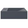 Voir la diapositive 5 : VIDAXL Vasque 50x38x11 cm fonte minerale/marbre anthracite