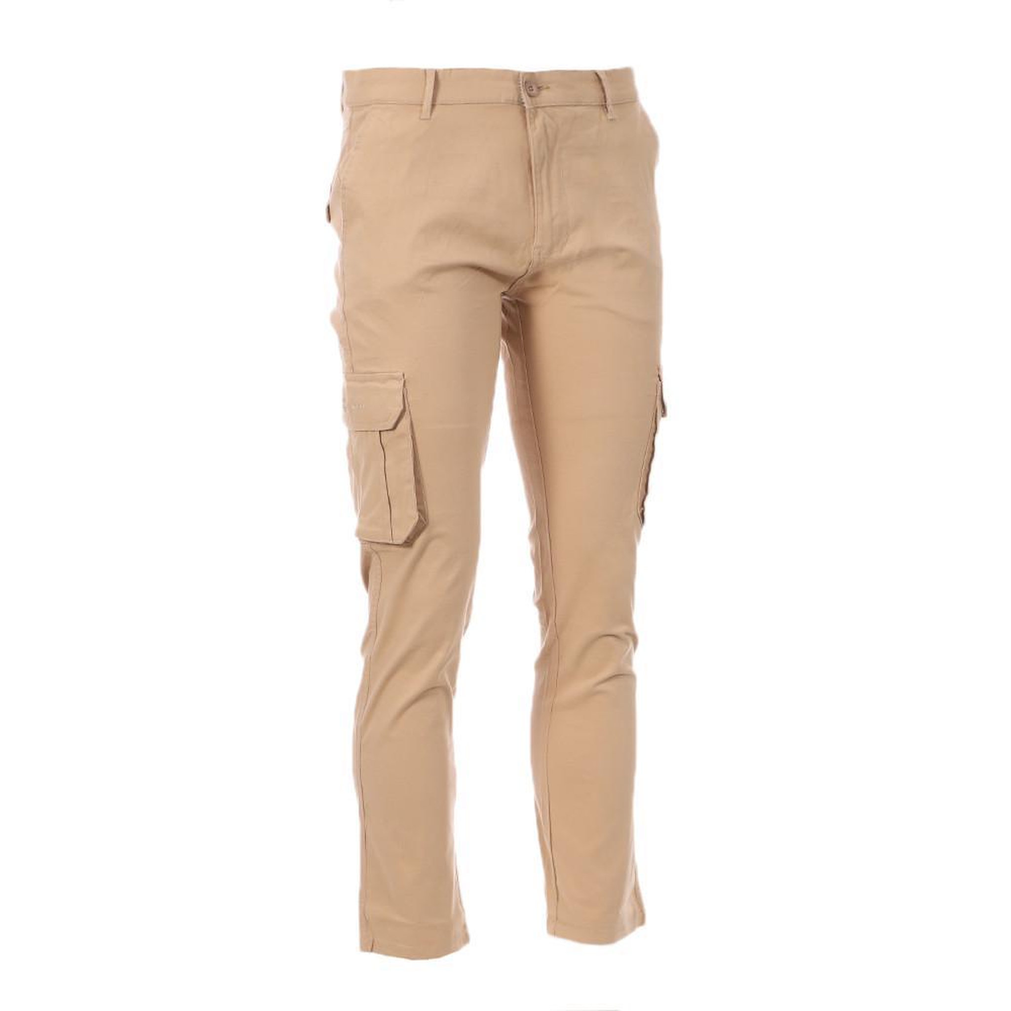 REDSKINS Pantalon cargo beige homme redskins tonvui. Coloris disponibles : Beige