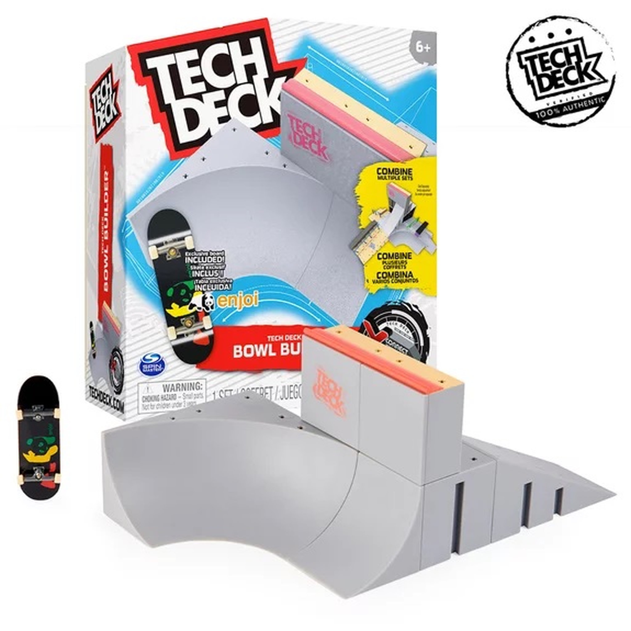 Voir la diapositive 3 : SPIN MASTER Starter set connect Tech Deck