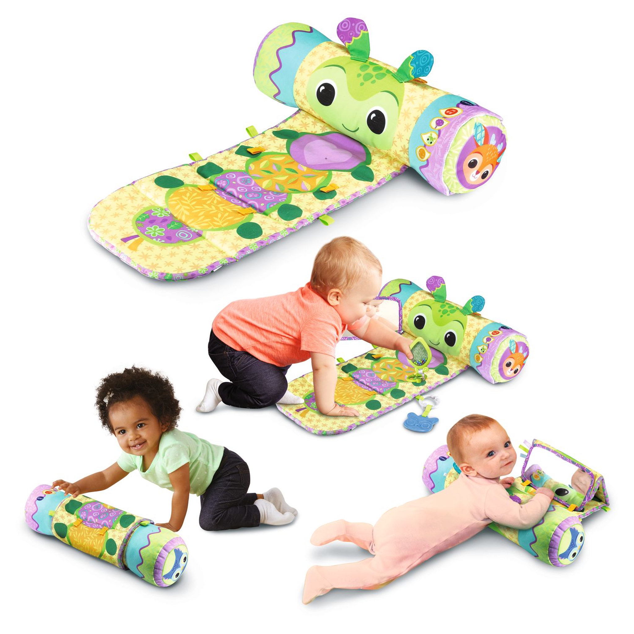 Voir la diapositive 2 : VTECH Rouleau d'éveil musical 3 en 1