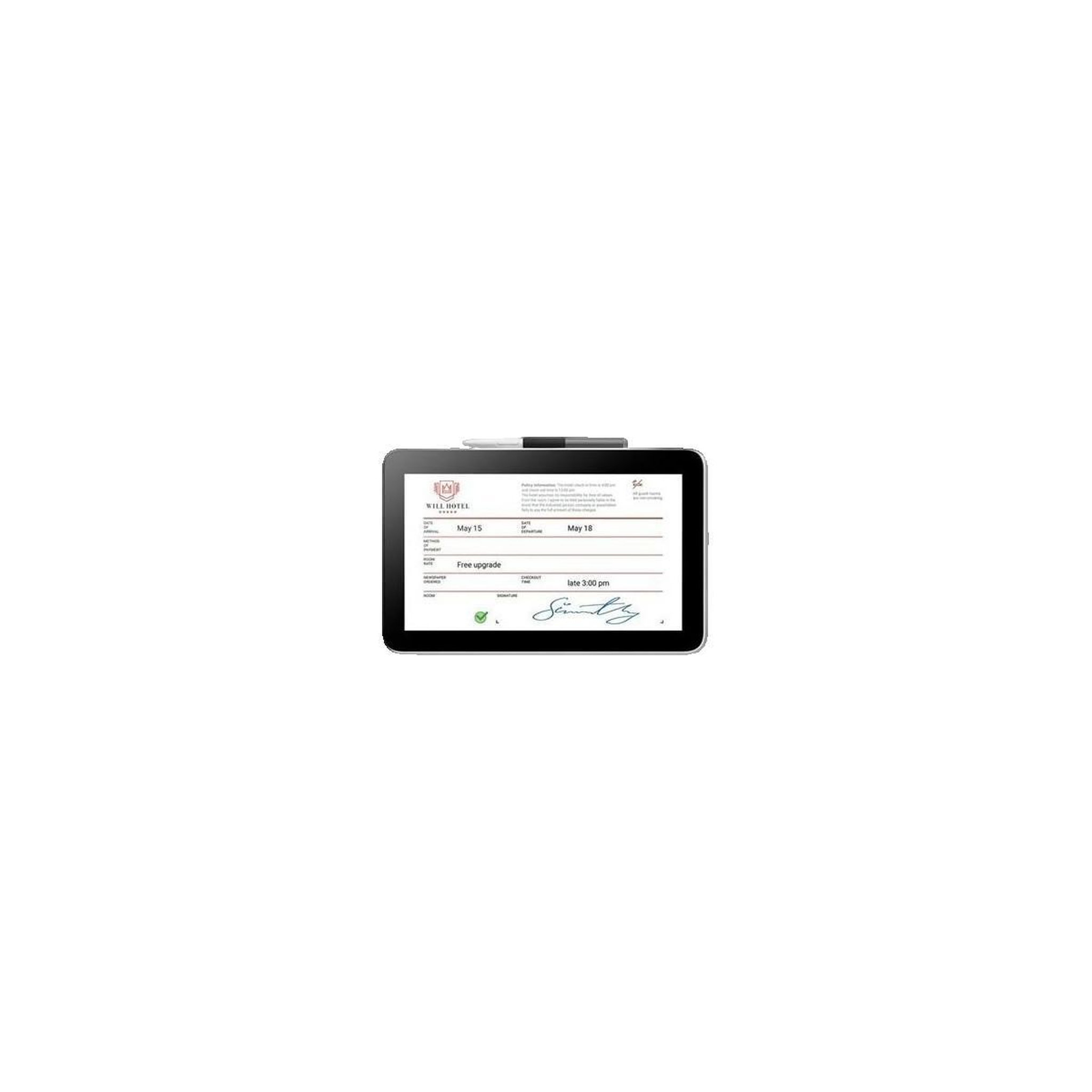 Wacom Tablette graphique Wacom One 12 DTC121W5Z avec écran LCD 11,6 pouces