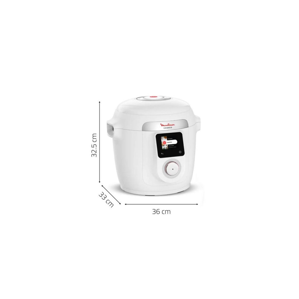 MOULINEX Multicuiseur intelligent 6l blanc - CE952110