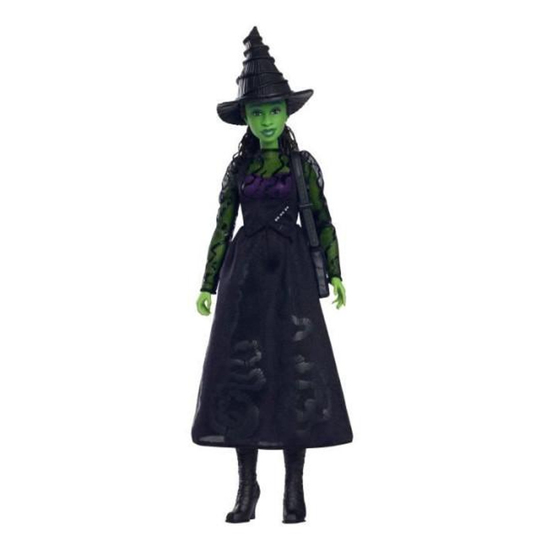 Voir la diapositive 4 : MATTEL Mattel-Wicked-Poupée Elphaba avec accessoires et habillages amovibles - Wicked - HXT62