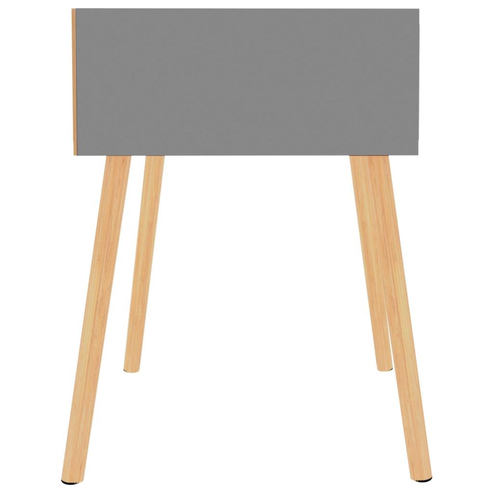 Voir la diapositive 4 : VIDAXL Tables de chevet 2 pcs Gris 40x40x56 cm Bois d'ingenierie