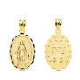 Voir la diapositive 1 : L'ATELIER D'AZUR Médaille Or 18 Carats 750 Jaune Vierge Miraculeuse - Chaîne Offerte