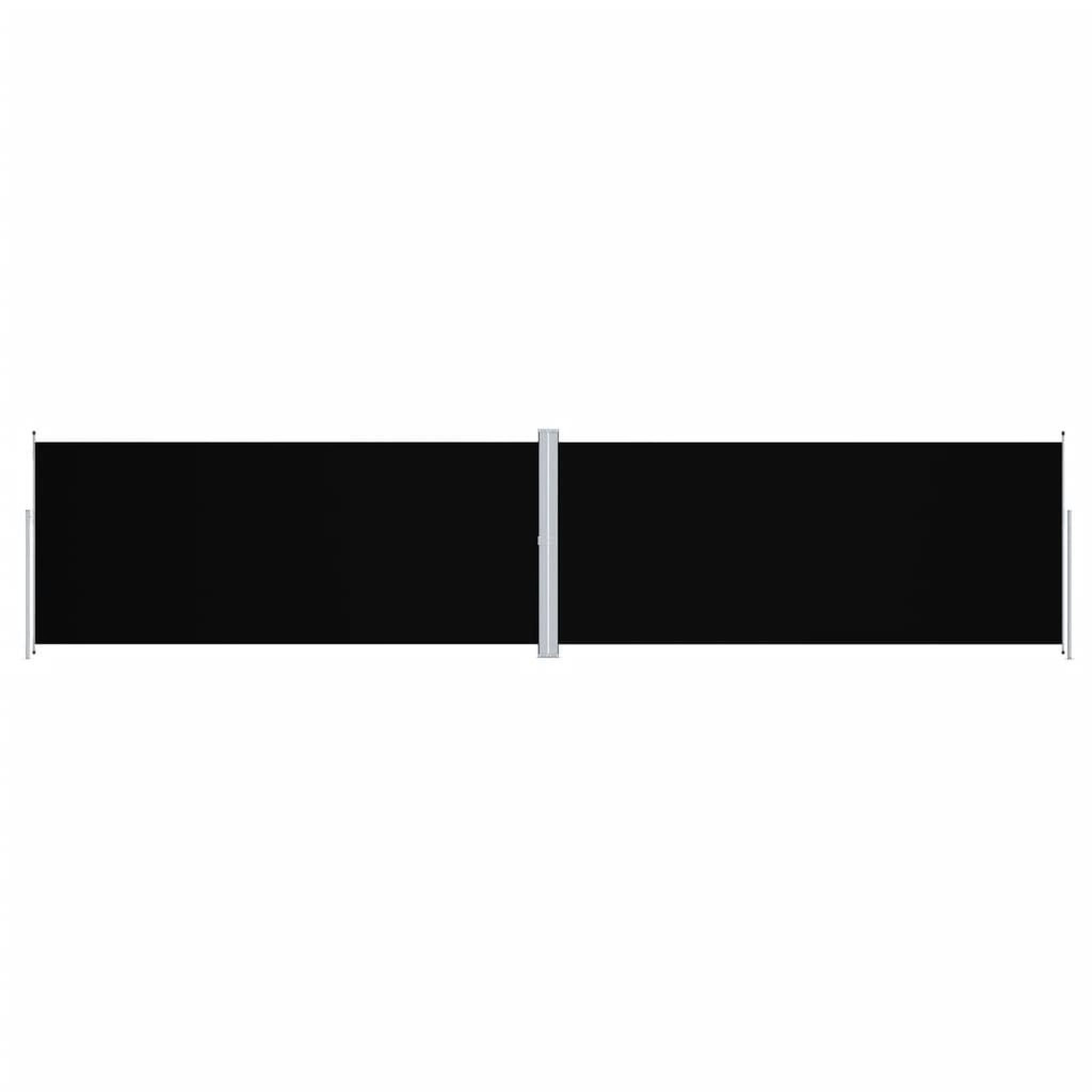 Voir la diapositive 2 : VIDAXL Auvent lateral retractable Noir 220x1000 cm